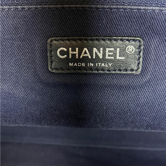 SOLD Authentic CHANEL Small Deauville Shopping Tote - Picture 8 of 9